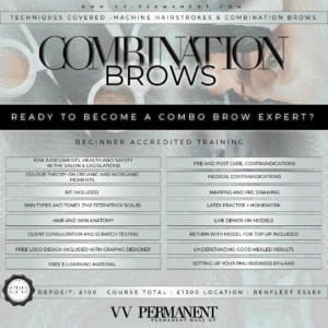 Combination Brow Course (3 Styles Covered)